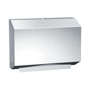 PA 0215 Surface Mounted Towel Dispenser for Compact Areas - Stainless Steel