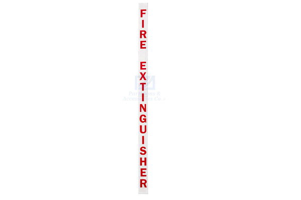 Fire Extinguishser DECAL