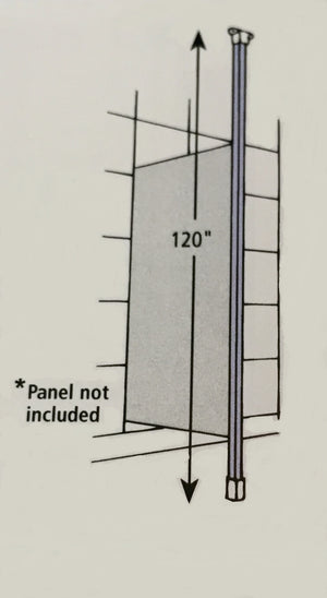 Screens - Floor To Ceiling Post